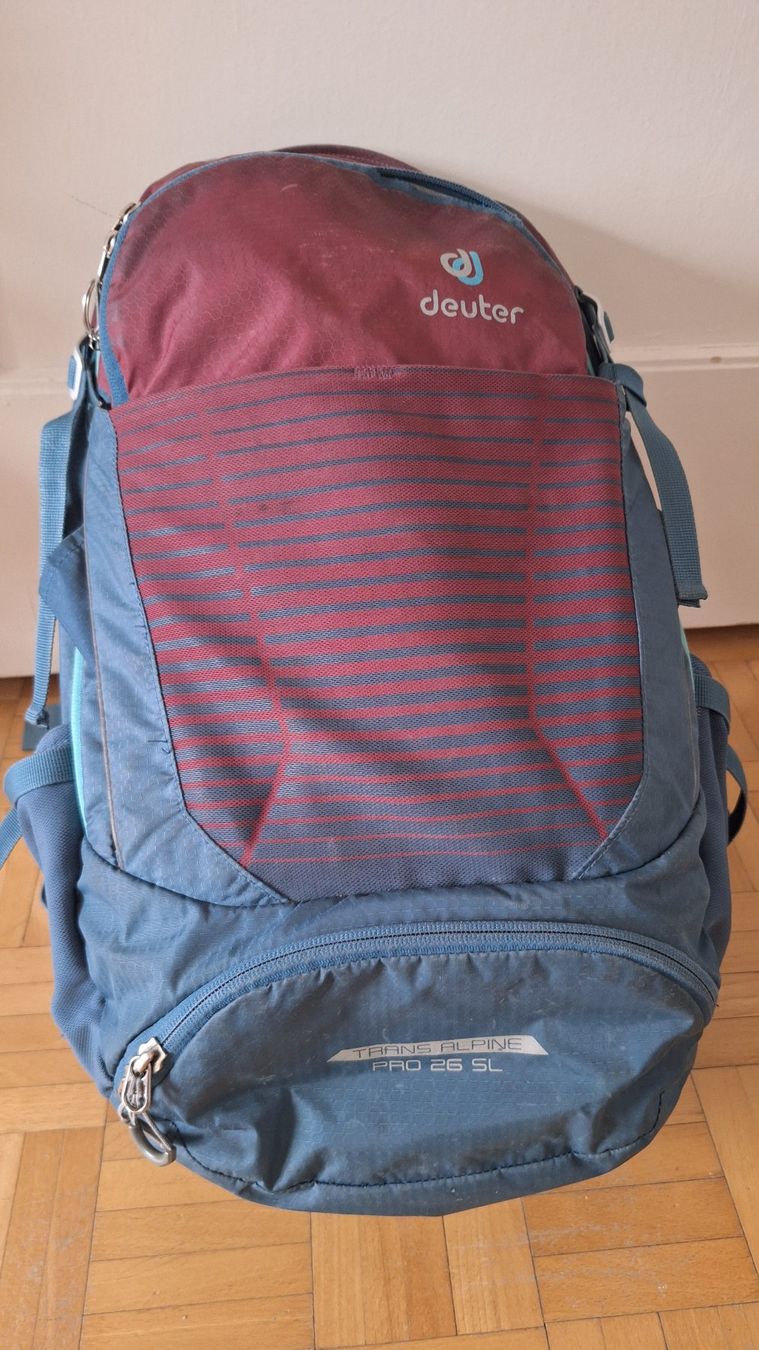 Deuter Zaini: Rucksack Deuter Trans Alpine Pro 26 SL – Difettoso da Zürich venduto da Meikefer81