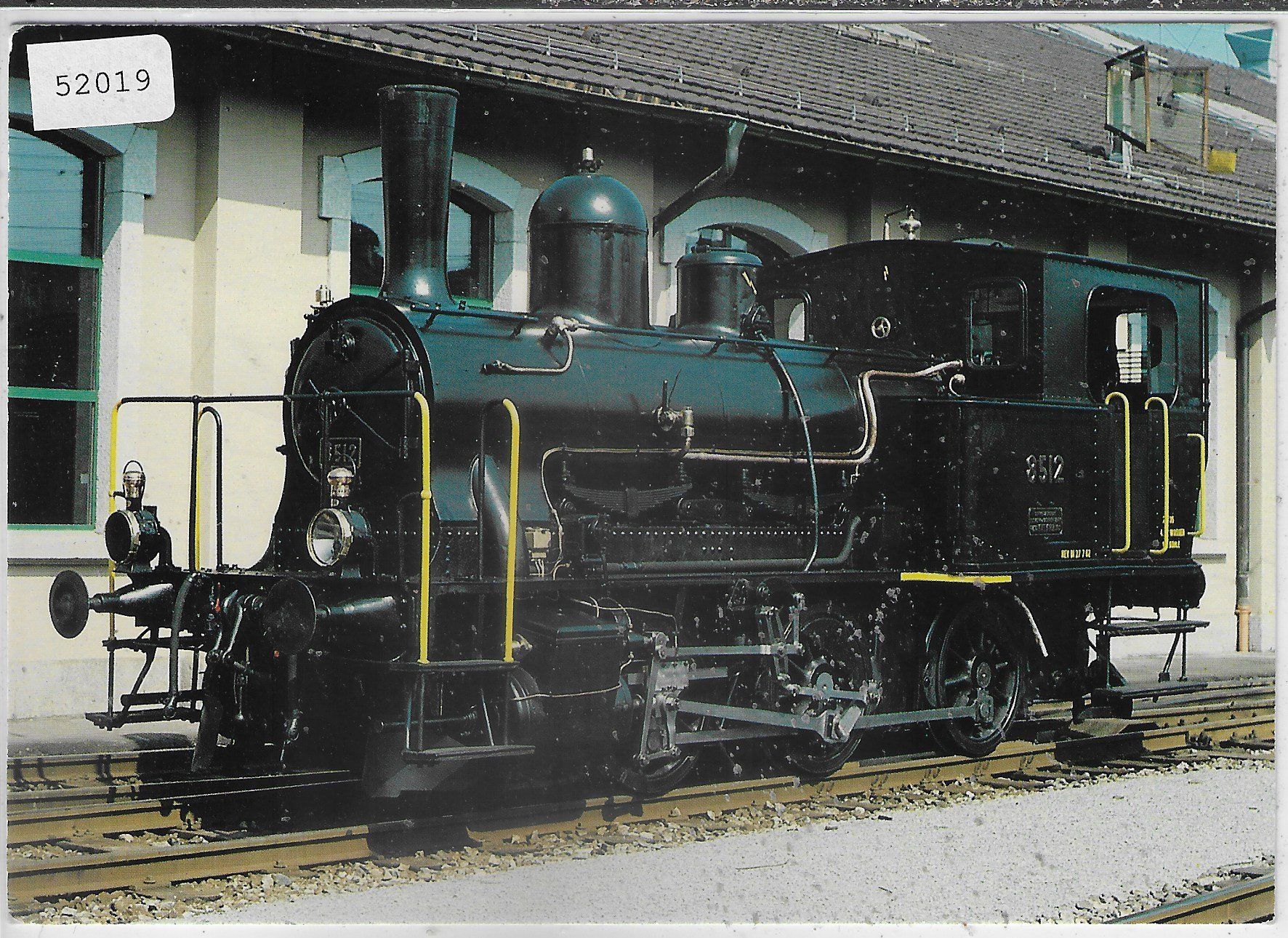 Cartoline postali: SBB Rangierlokomotive E 3/3 8512 – Usato da Ettingen venduto da Kartenplanet