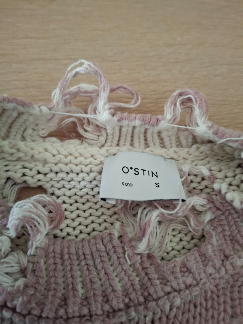 Maglioni & Felpe: O'STIN Pullover, Gr. S, altrosa, destroyed Look, Top! – Nuovo (secondo la descrizione) da Bellikon venduto da MellonCollieMitTwint 2