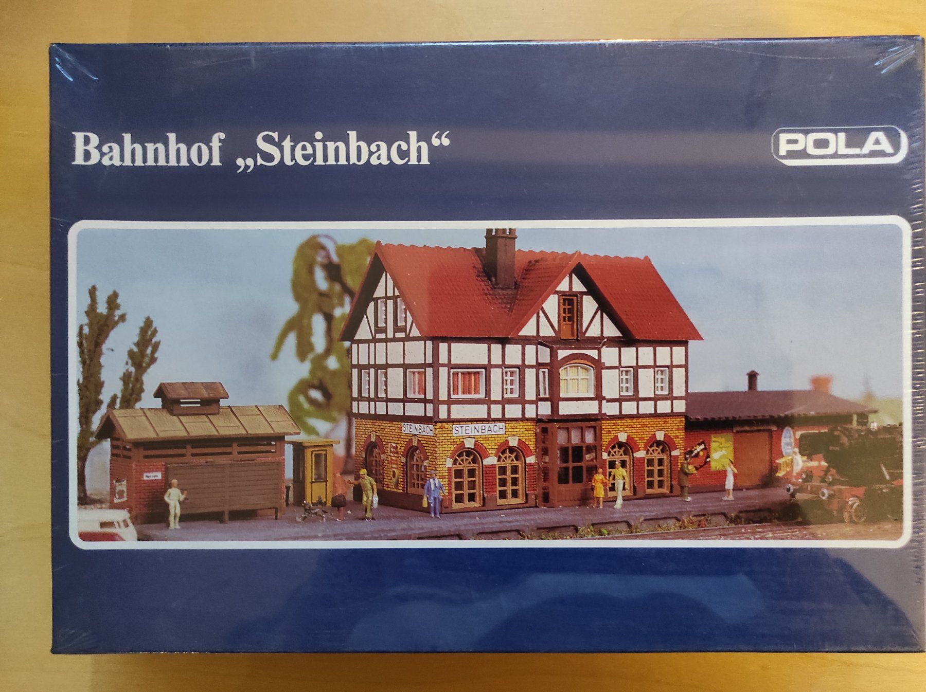 Modelleisenbahnen: Bahnhof "Steinbach", Bausatz von Pola N, Fabrikneu – Neu und originalverpackt aus La Chaux-de-Fonds von Kat2019