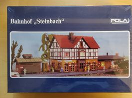 Bahnhof "Steinbach", Bausatz von Pola N, Fabrikneu