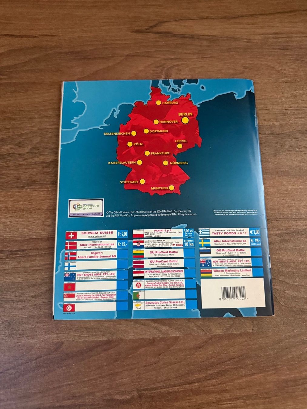 Panini Album: Album Panini WM 2006 - Komplett – Usato da Chiggiogna venduto da TheLegend88 1