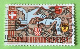 Nr.B 13  GESTEMPELT Bern 1941   