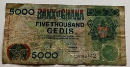 Ghana 5000 Cedis 2002