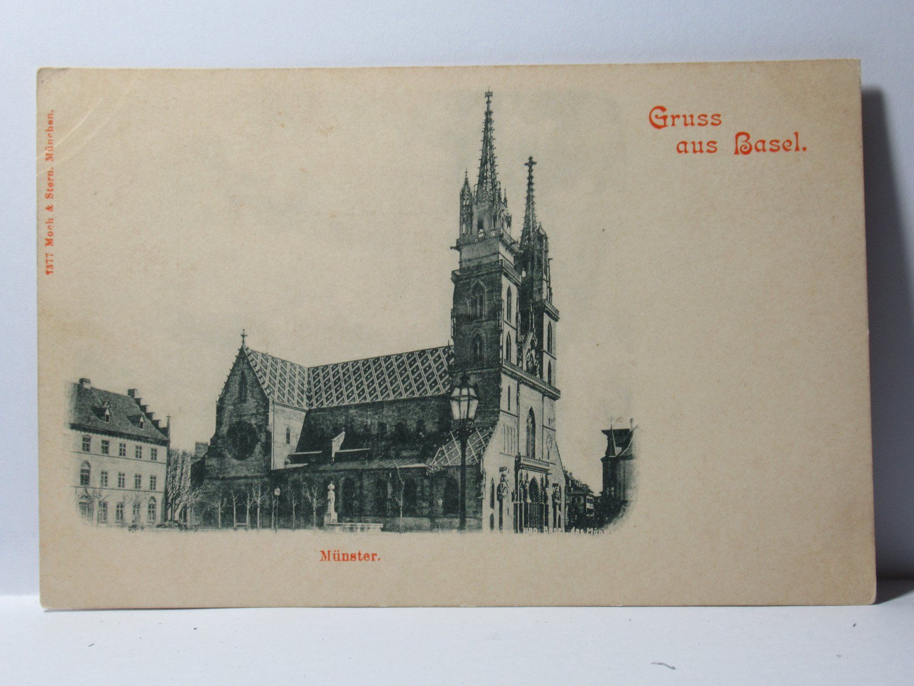 Ansichtskarten: Basel , Münster – Neu (gemäss Beschreibung) aus Grenchen von Bluemchen1900