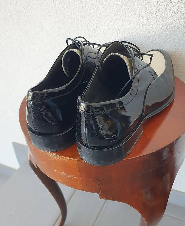 Herrenschuhe: Superbes chaussures Tirelli cuir glacé Taille 45 – Gebraucht aus Servion von meno999 3