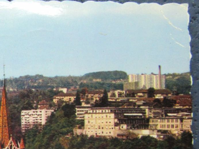 Ansichtskarten: LAUSANNE - OUCHY 1967 VD AK BUG – Gebraucht aus Ettingen von Hausi4711 2