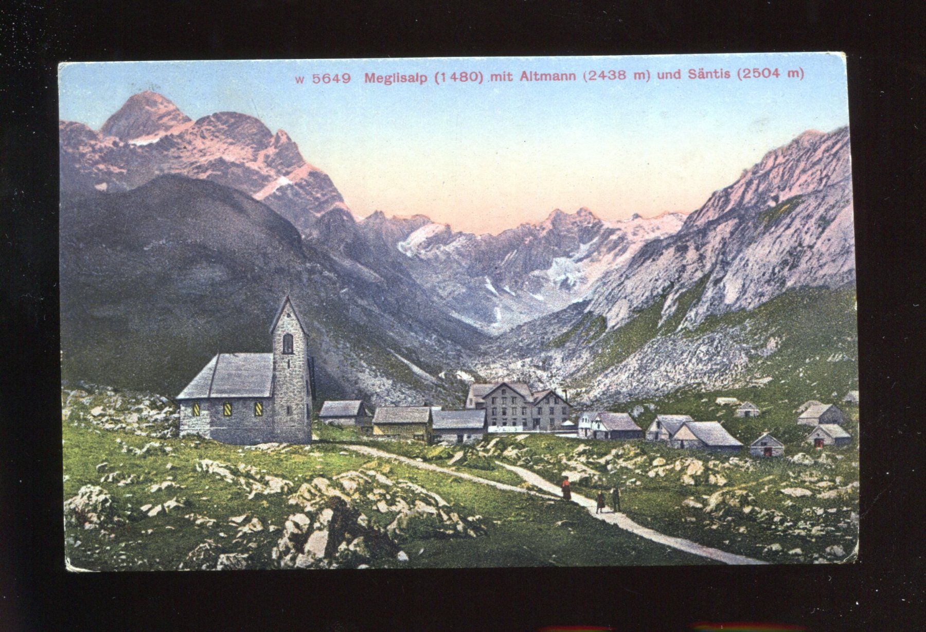 Cartoline postali: Meglisalp – Usato da Aarau venduto da Elmaar41