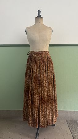 Vintage Seiden-Wickelrock Jil Sander 