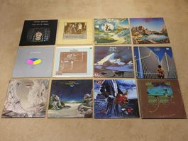 12x Vinyl: Chris Squire, Rick Wakeman, Steve Howe, Yes