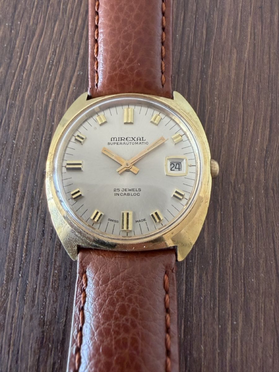 Mirexal Orologi: Mirexal SuperAutomatic ETA vergoldet uhr – Usato da Zürich venduto da Rocola26 3