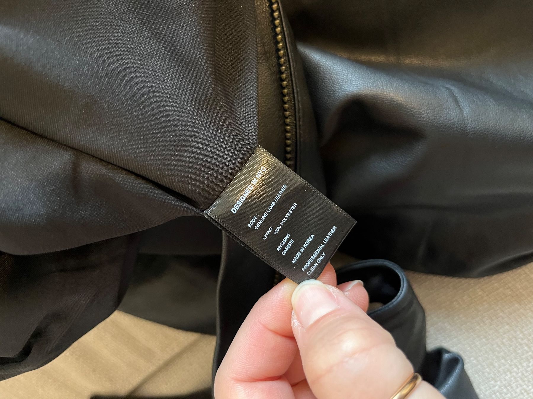 Pantaloni: Intermix Stylish Black Leather Trousers - Size XS – Usato da Mies venduto da Nib2011 9