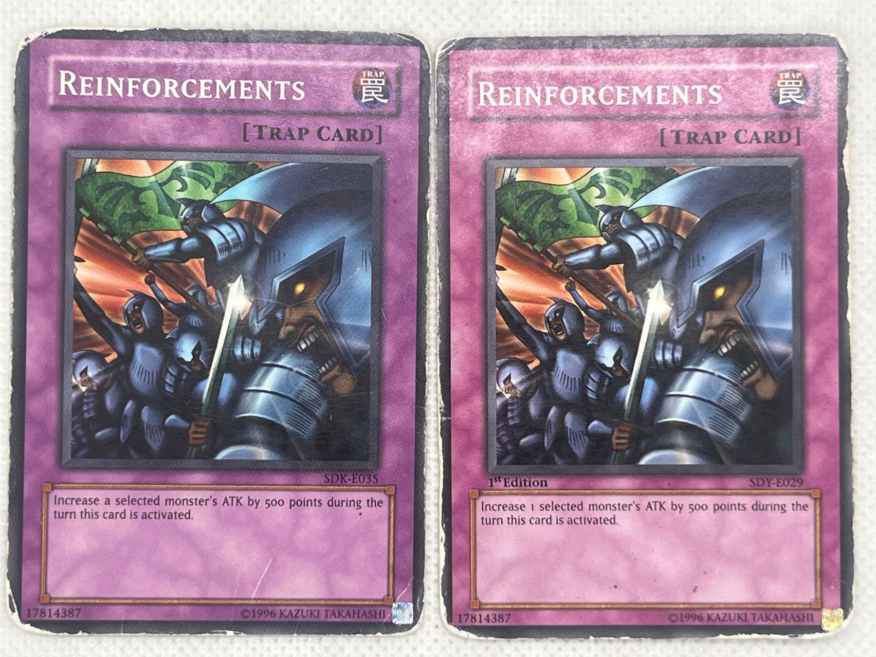 Yugioh Carte collezionabili: Yu-Gi-Oh! Reinforcements SDK-E035 / SDP-E029 Englisch Common – Usato da Hinterkappelen venduto da Kim1992