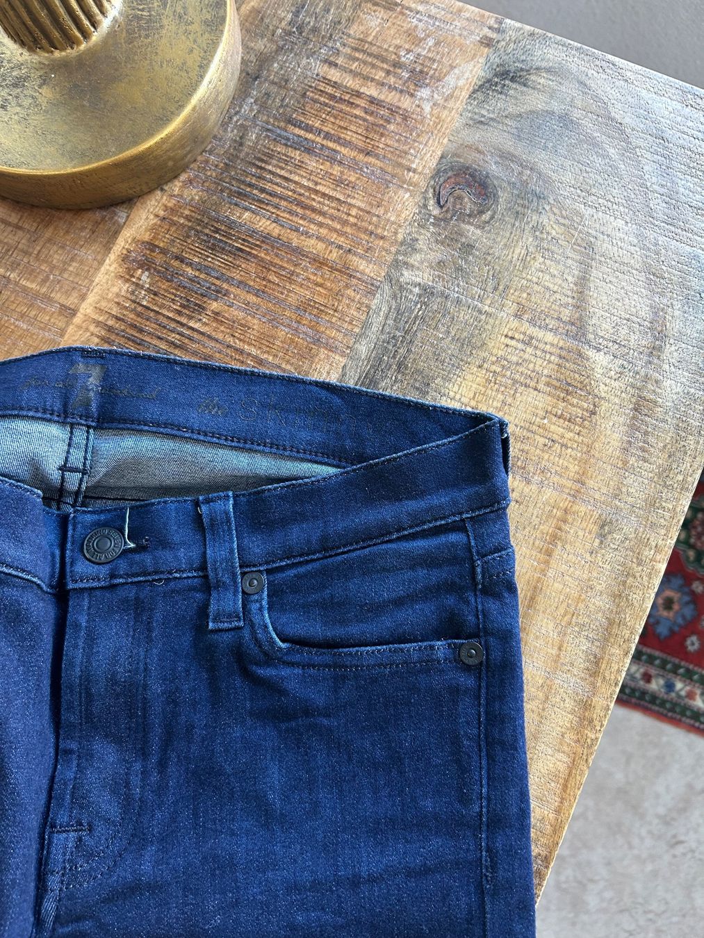 Mankind Jeans: 7 for all Mankind Jeans, Dunkelblau - W27 – Gebraucht aus Illnau von Monkky 3