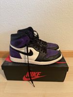 Jordan 1 Retro High OG Court Purple/Black-Sail (USM11)