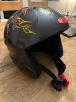 Casque de ski Salomon noir/orange, taille S 52-56cm