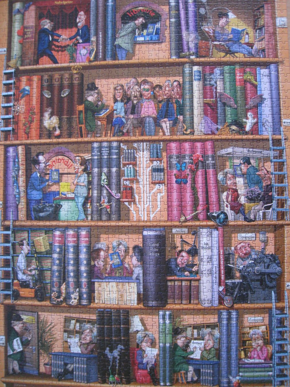 Heye Puzzle: Heye Books 1500 Teile – Usato da Sutz venduto da martinliliane 1