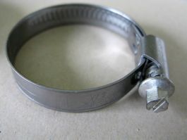 Schlauchschelle Edelstahl W2 35-50 mm neuwertig!