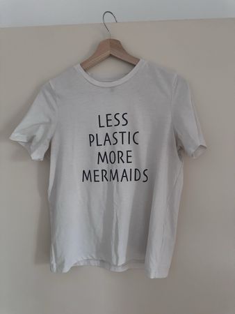 T-shirt VERO MODA blanc imprimé taille S 