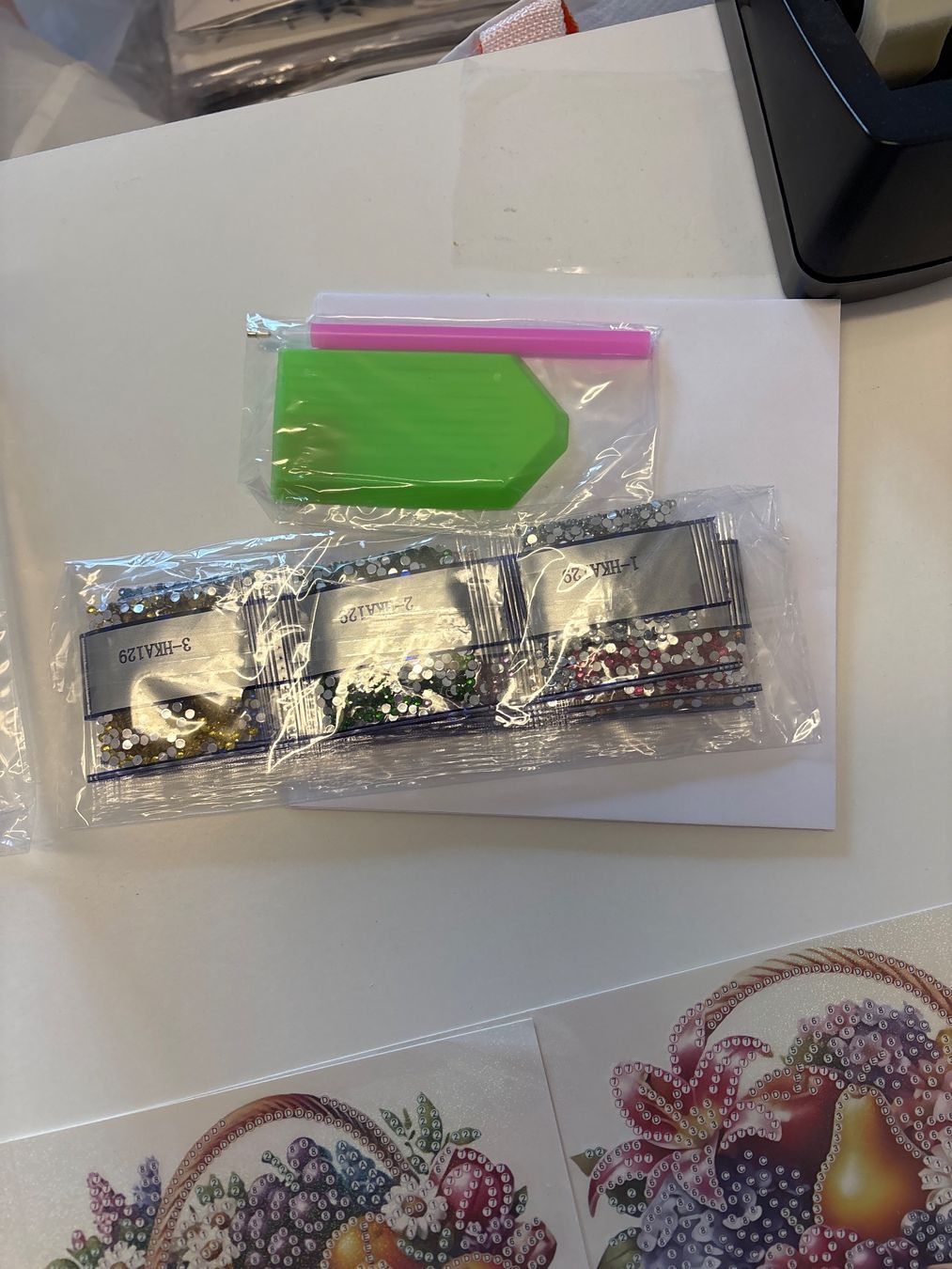 Kit bricolage: Diamond Paiting Karten Früchtekorb – Nuovo (secondo la descrizione) da Amriswil venduto da SCHLOSSGEISTLI 1