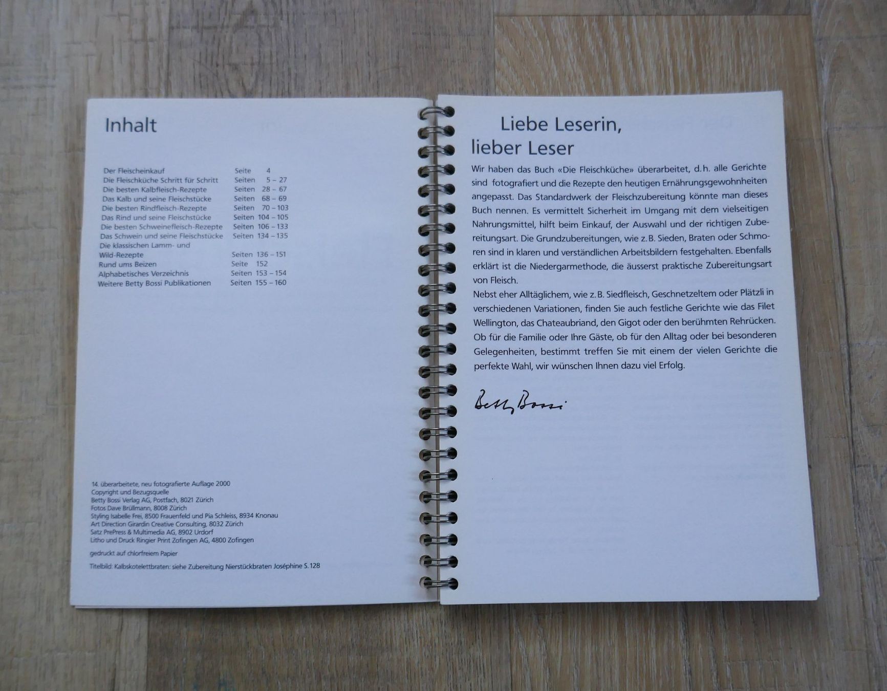 Libri: Betty Bossi Fleischküche – Usato da Port venduto da uzuku 2