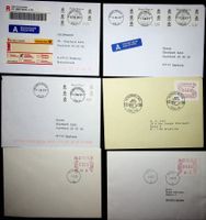 NORVÈGE 10 LETTRES + 2 CM AUTOMATES 1978-199COTE +160€ /T266