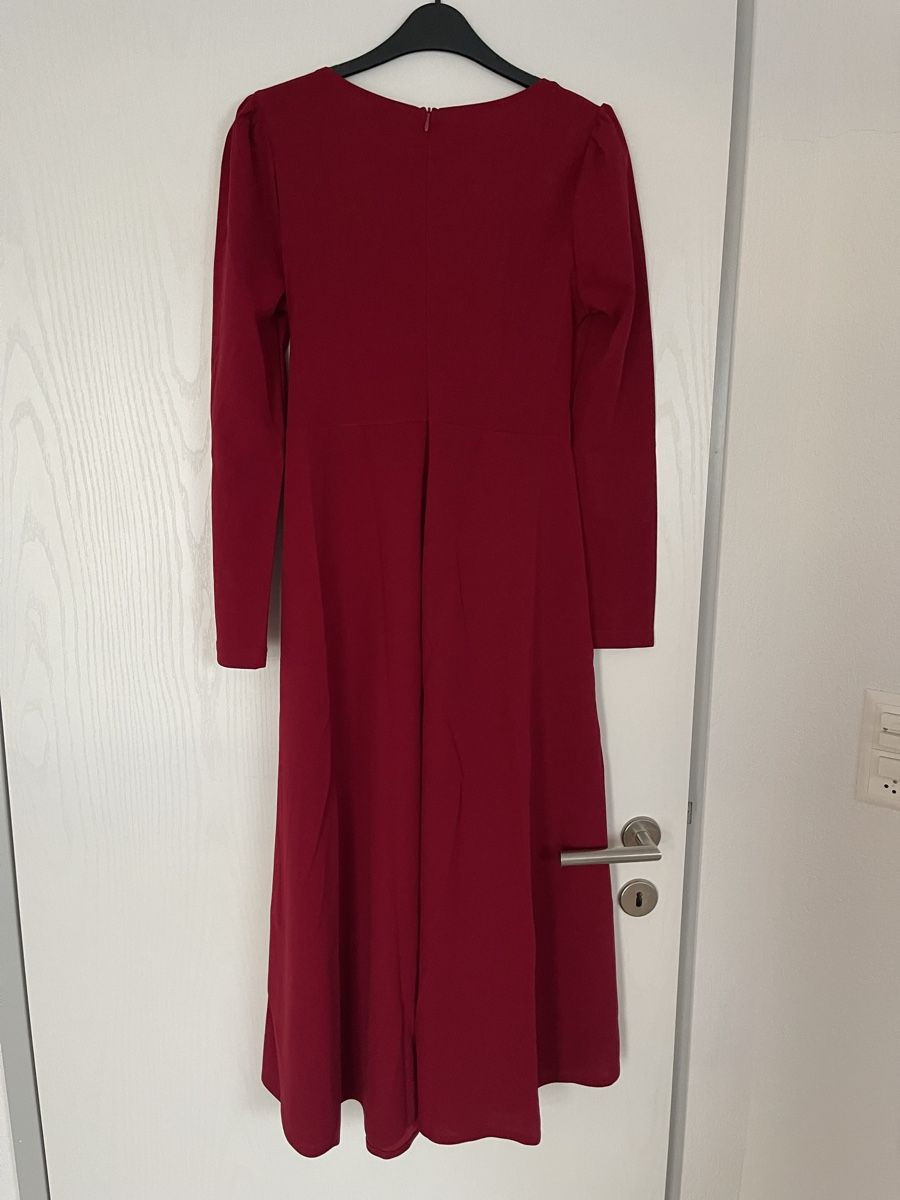 Shein Vestiti: Rotes Kleid mit langen Ärmeln, Grösse 36 - Herbst/Winter – Usato da Bremgarten AG venduto da arl_8nbf 2