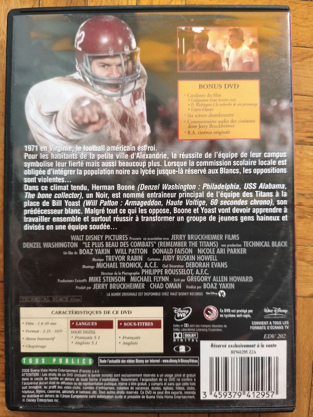 Tutti i DVDs: Le plus beau des combats – Usato da Renens VD venduto da kollar7 1