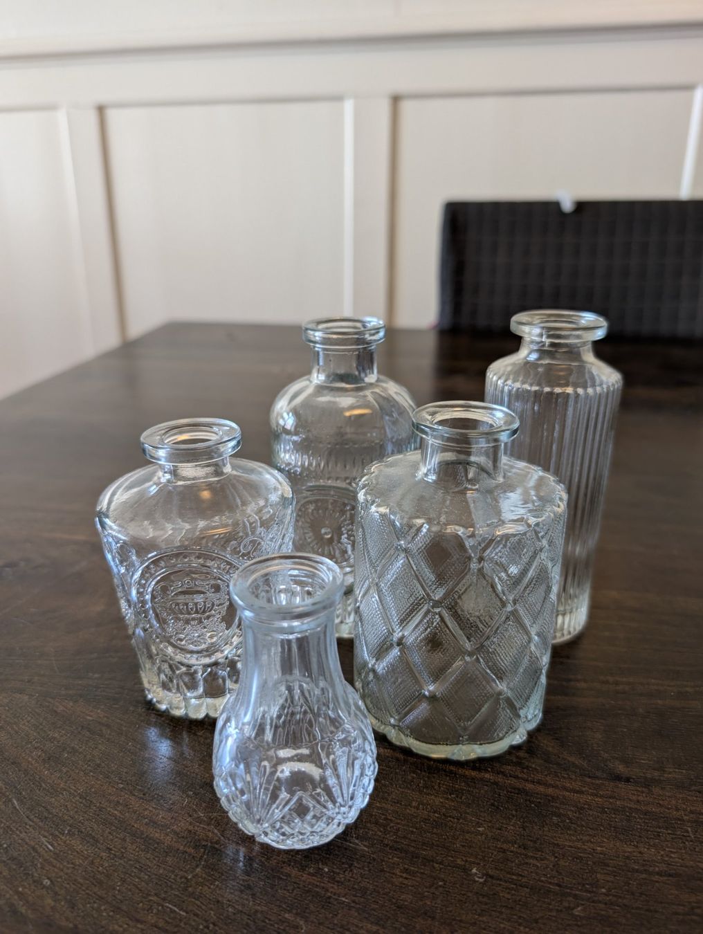 Vasen & Gefässe: Deko Vasen Glas Vintage Style, 5er Set – Neu (gemäss Beschreibung) aus Sursee von Sen.Lu 1