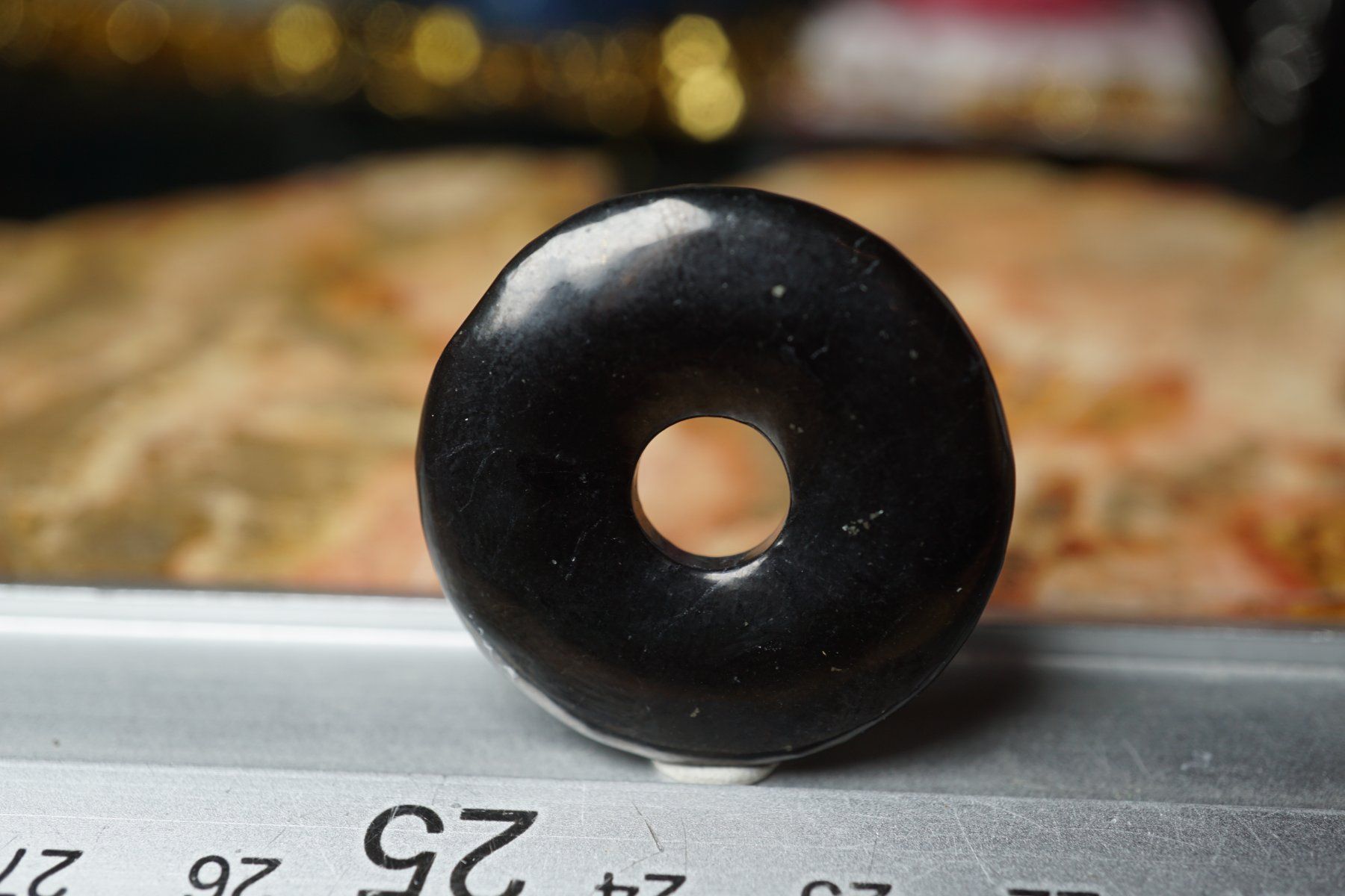 Mineralien & Heilsteine: Schungit   30mm   Pi Scheibe  Shungit – Neu und originalverpackt aus Eschenbach SG von topstone 6