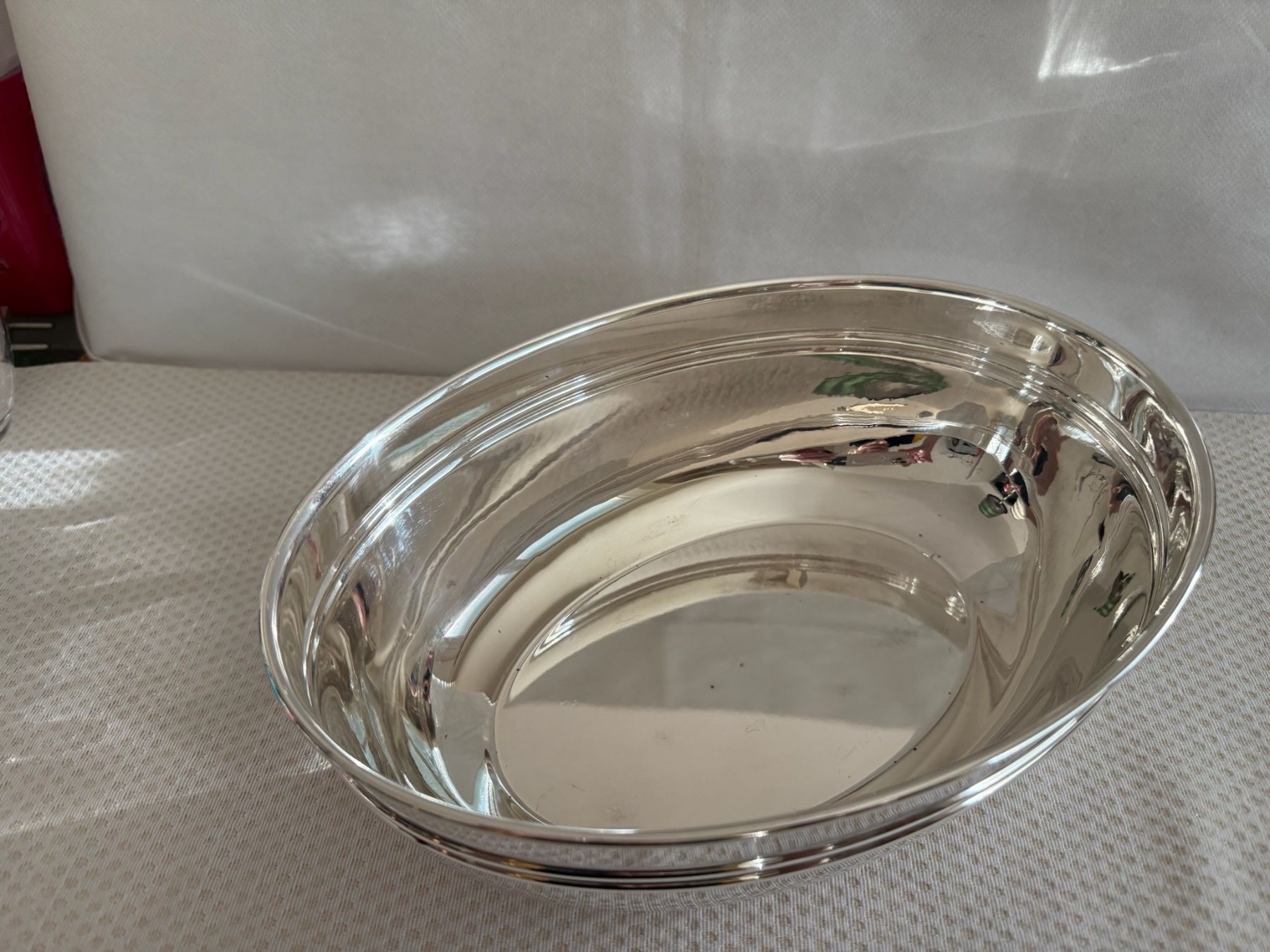 Ciotole: Plat - Corbeille à pain - argent 800 – Usato da Sion venduto da accroshoes