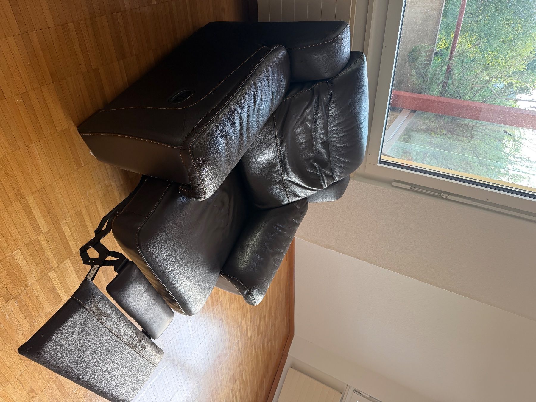 Sessel: Sessel / Ledersessel Braun (2) GRATIS – Gebraucht aus Dübendorf von ame_m57w 4