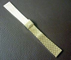 Vintage MIDO Armband 17mm  - gold-farben - NOS