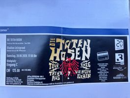 Die Toten Hosen Stadion Letzigrund - Stehplatz