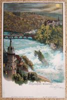 STEINMANN LITHO RHEINFALL IM MONDSCHEIN