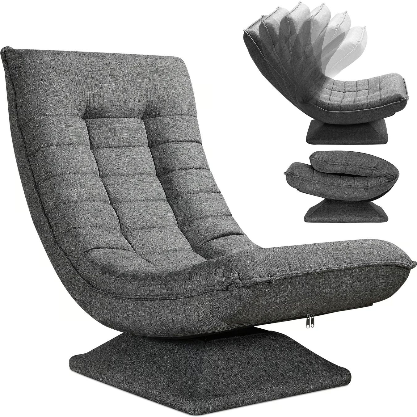 Poltrone: Relaxsessel Grau - Creme - Schwarz Stoff – Nuovo e nell'imballaggio originale da Winterthur venduto da aredo 9