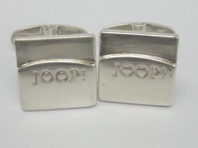 Gemelli: Vintage Manschettenknöpfe Silber 925 JOOP – Usato da Ermatingen venduto da Decovin 2