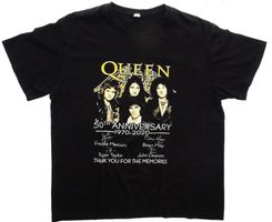 T-Shirt « Queen 50th Anniversary / 1970-2020 » XXL - schwarz