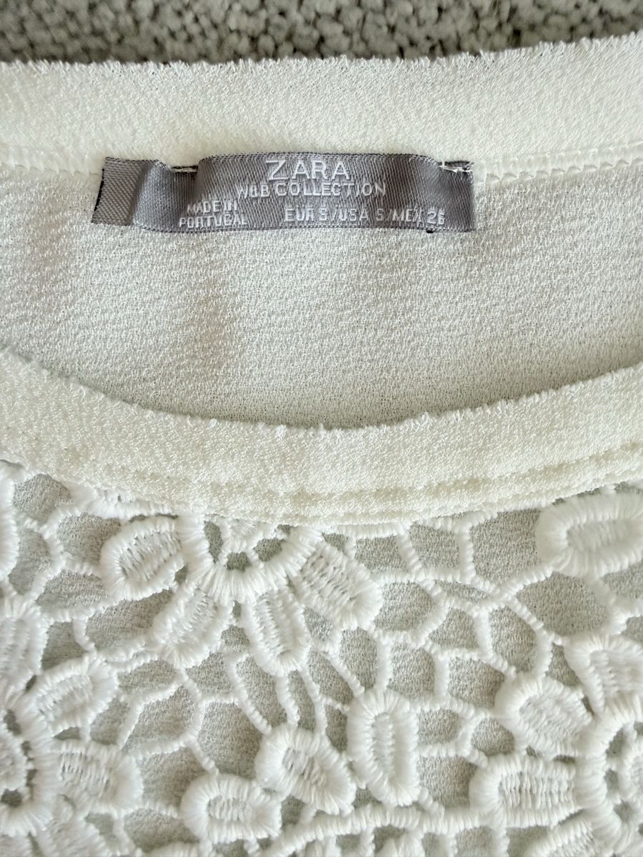Zara Top: Top pizzo ZARA – Usato da Viganello venduto da mit_hd8q 2