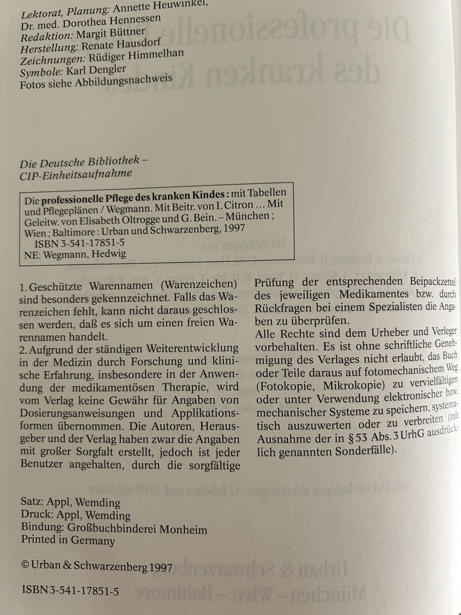 Libri: Kinderkrankenpflege Lehrbücher – Usato da Kriens venduto da lay01 3