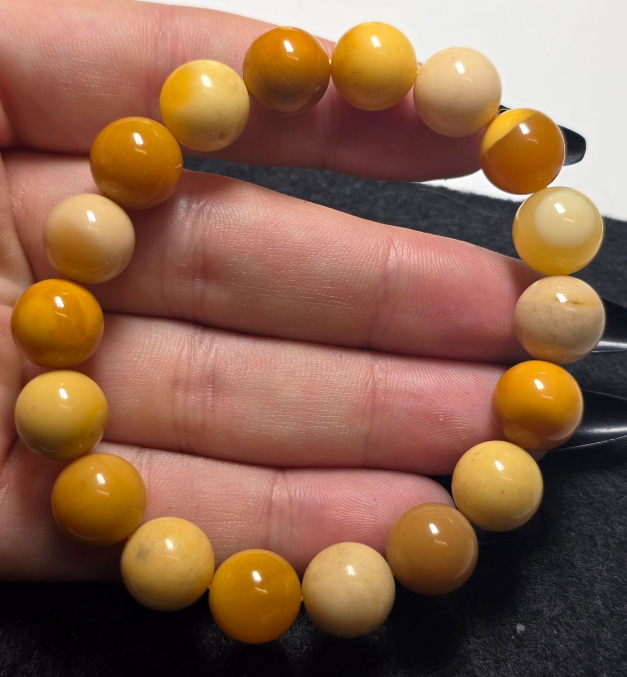 Minerali & Pietre curative: Burma Jade Armband A 11mm – Nuovo e nell'imballaggio originale da Matzingen venduto da Shay_Crystalz 1