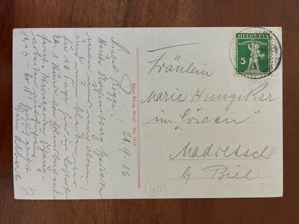 Cartes postales: Ansichtskarte Schweiz von Lostorf SO – D'occasion à Oftringen par Cla.vD.74 1