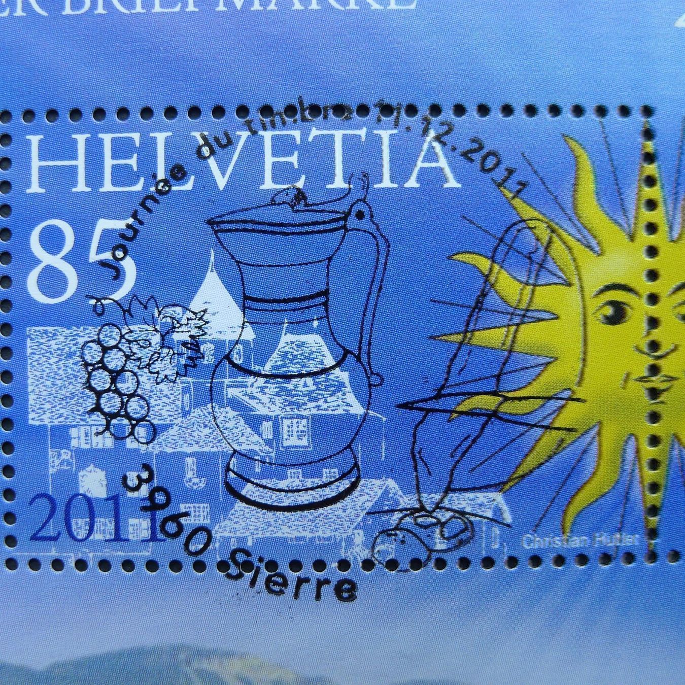 Tutti i francobolli: 2011 Nr. 1412 mit ET Vollstempel – Usato da Dagmersellen venduto da wyss1982 1