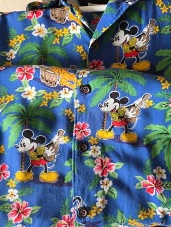 Hawaii Hemd, tailored in Hawaii, Mickey, Original DISNEY