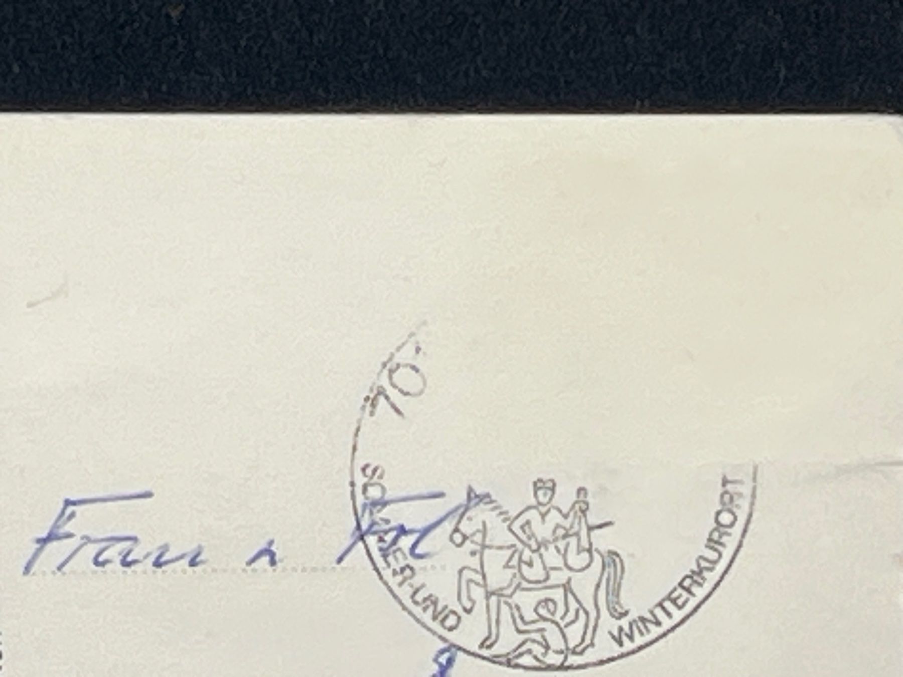 Cartoline postali: Flims – Usato da Widnau venduto da Brusi9 1