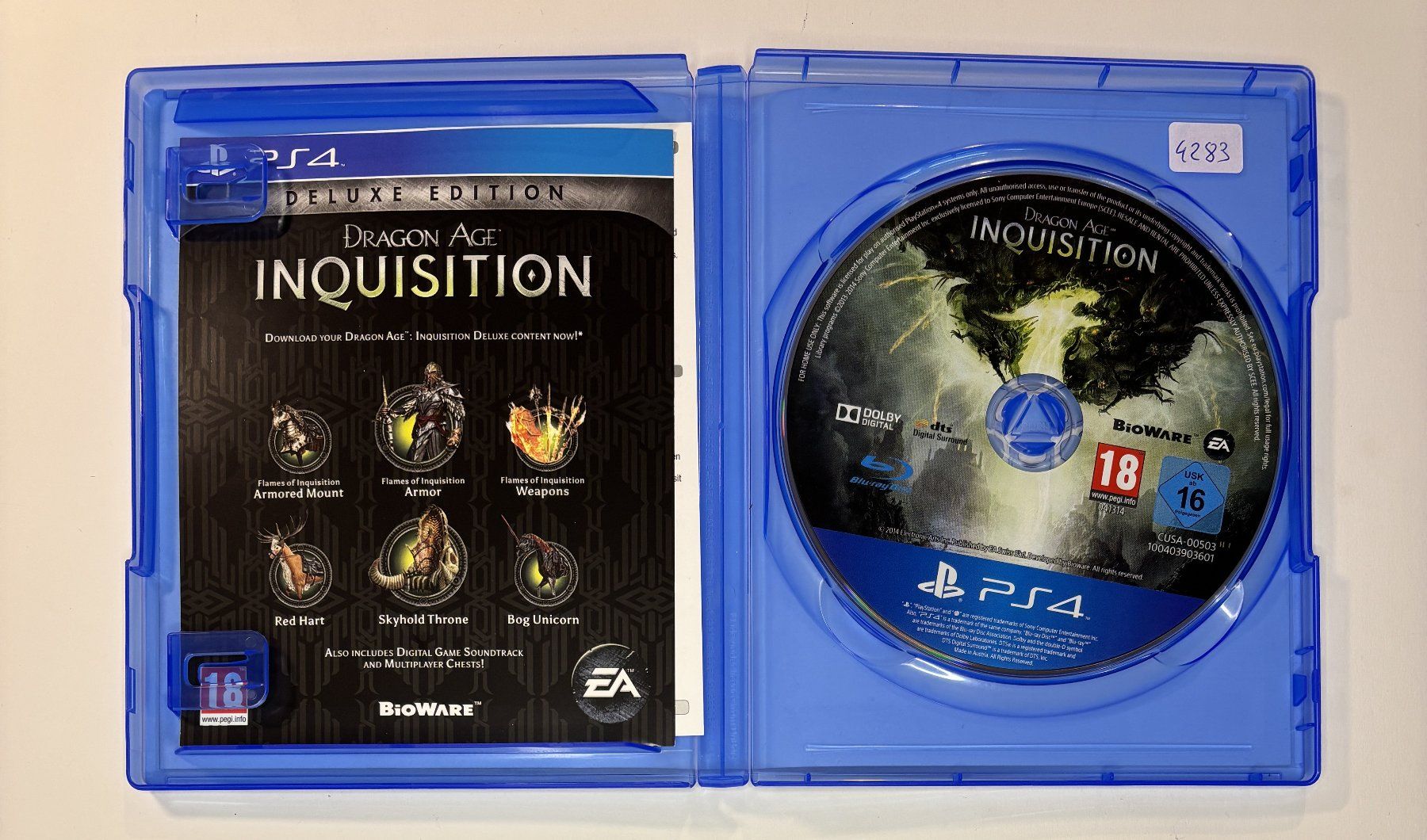 Giochi: PS4 - Dragon Age: Inquisition – Usato da Allschwil venduto da Bullach 1