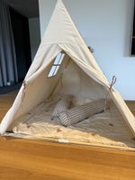 Spielzelt für Kinder Bär beige mit Fenster neu