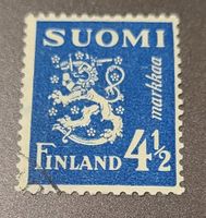 Finnland alte briefmarke