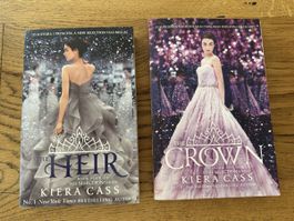 “The Heir”, “The Crown”, by Kiera Cass, English books