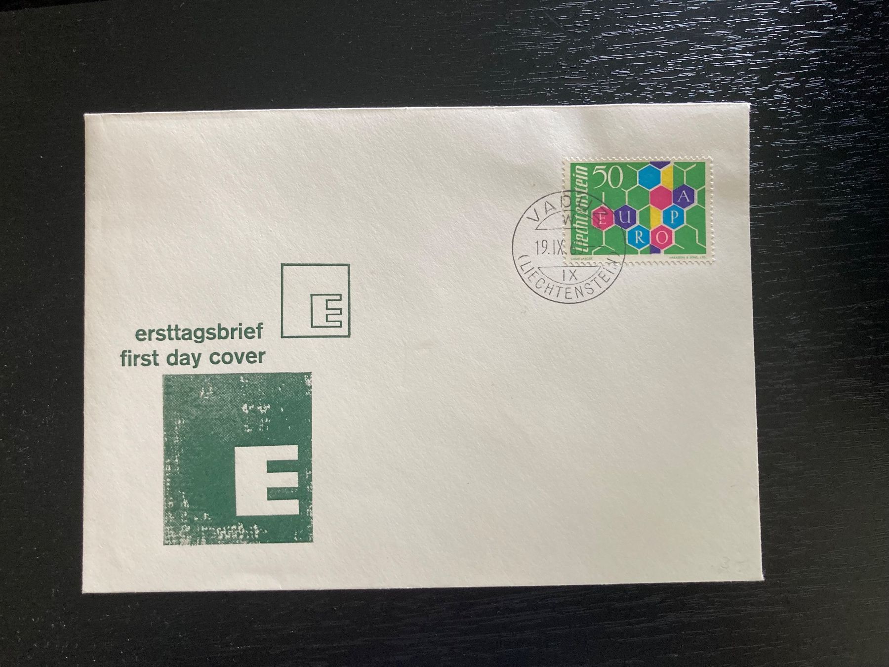 Tous les timbres: Liechtenstein FDC 1960 – D'occasion à Domat/Ems par Lareina2015